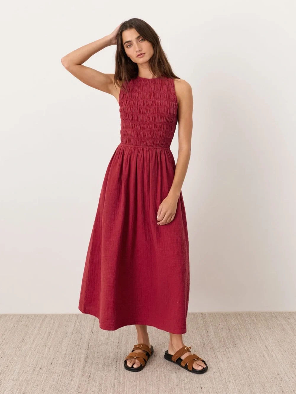 Pact red dress - Picture 1 of 7